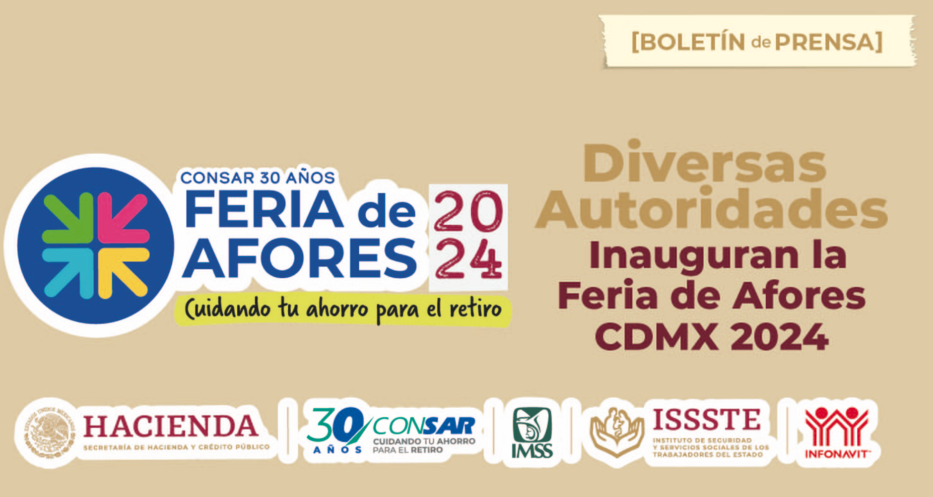 Inauguran la Feria de Afores CDMX 2024